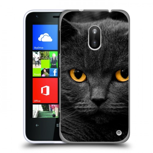 Дизайнерский пластиковый чехол для Nokia Lumia 620 Коты