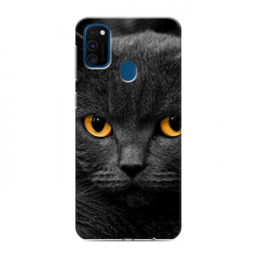 Дизайнерский силиконовый чехол для Samsung Galaxy M30s Коты