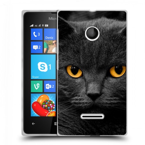 Дизайнерский пластиковый чехол для Microsoft Lumia 435 Коты