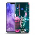 Дизайнерский пластиковый чехол для Huawei Nova 3i Коты