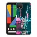 Дизайнерский пластиковый чехол для Google Pixel 4 Коты