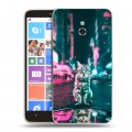 Дизайнерский пластиковый чехол для Nokia Lumia 1320 Коты