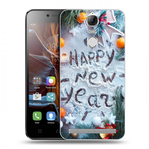 Дизайнерский пластиковый чехол для Lenovo K5 Note Happy 2020