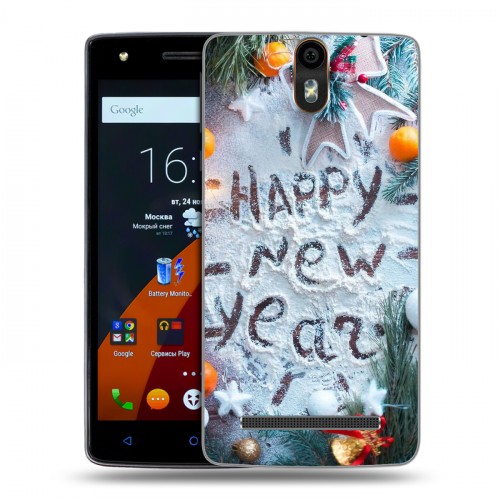 Дизайнерский силиконовый чехол для Wileyfox Storm Happy 2020