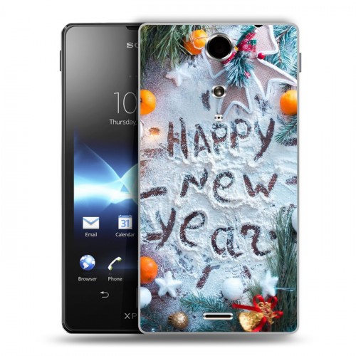 Дизайнерский пластиковый чехол для Sony Xperia TX Happy 2020