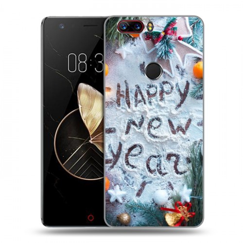 Дизайнерский пластиковый чехол для ZTE Nubia Z17 Happy 2020