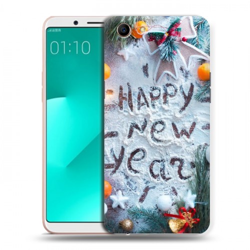 Дизайнерский пластиковый чехол для OPPO A83 Happy 2020