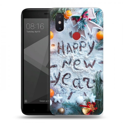 Дизайнерский пластиковый чехол для Xiaomi Mi8 SE Happy 2020