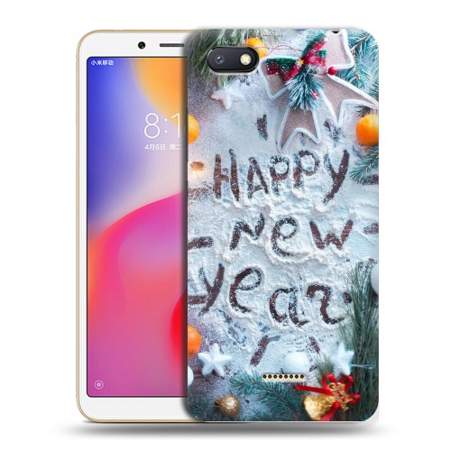 Дизайнерский пластиковый чехол для Xiaomi RedMi 6A Happy 2020