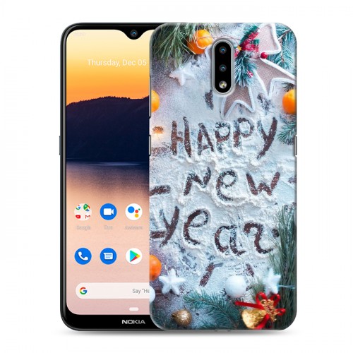 Дизайнерский пластиковый чехол для Nokia 2.3 Happy 2020