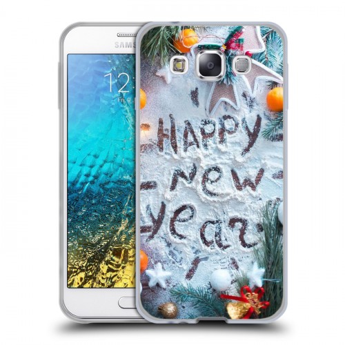 Дизайнерский пластиковый чехол для Samsung Galaxy E5 Happy 2020