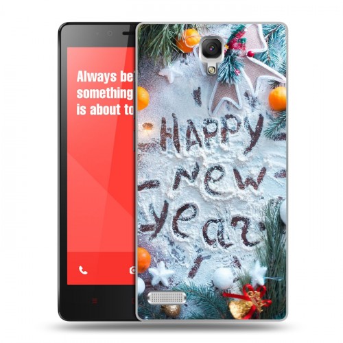 Дизайнерский силиконовый чехол для Xiaomi RedMi Note Happy 2020