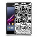 Дизайнерский силиконовый чехол для Sony Xperia E1 Мистические божества