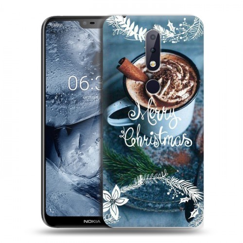 Дизайнерский силиконовый чехол для Nokia 6.1 Plus Happy 2020