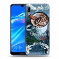 Дизайнерский пластиковый чехол для Huawei Y6 (2019) Happy 2020