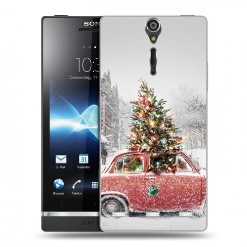 Дизайнерский пластиковый чехол для Sony Xperia S Happy 2020