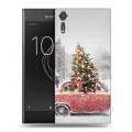 Дизайнерский пластиковый чехол для Sony Xperia XZs Happy 2020