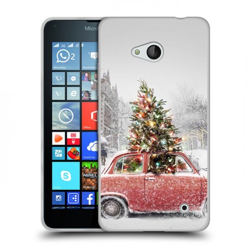 Дизайнерский пластиковый чехол для Microsoft Lumia 640 Happy 2020