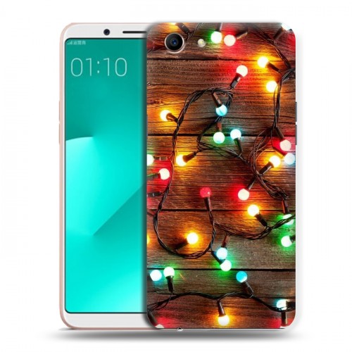 Дизайнерский пластиковый чехол для OPPO A83 Happy 2020