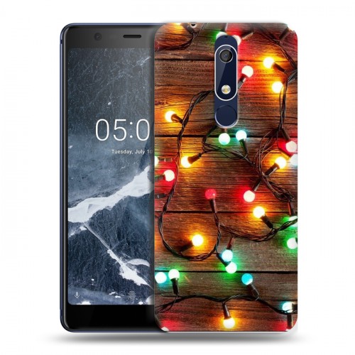 Дизайнерский пластиковый чехол для Nokia 5.1 Happy 2020