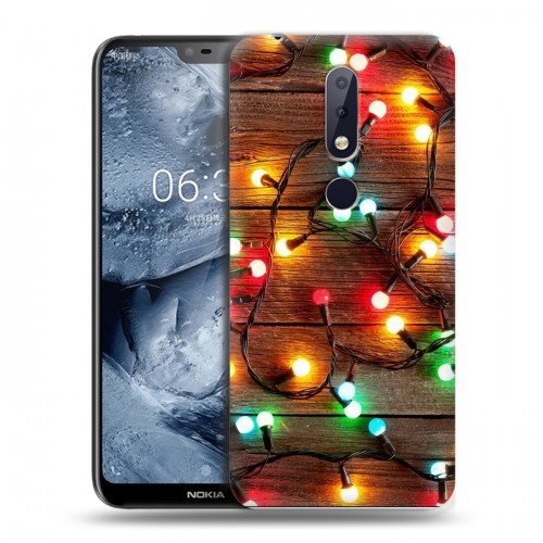 Дизайнерский пластиковый чехол для Nokia 6.1 Plus Happy 2020