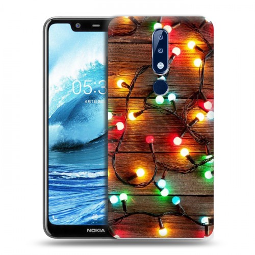 Дизайнерский пластиковый чехол для Nokia 5.1 Plus Happy 2020