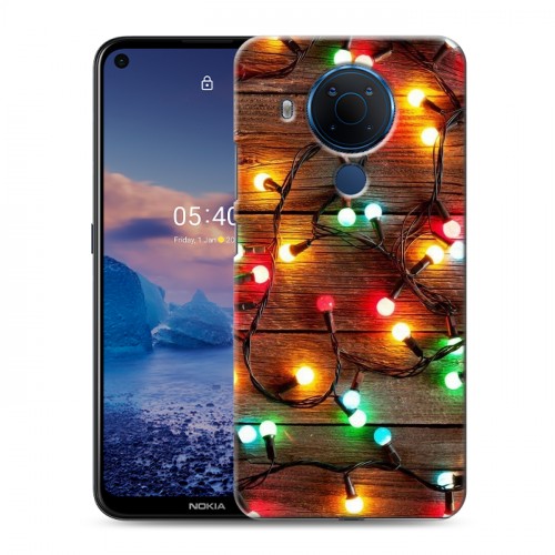 Дизайнерский силиконовый чехол для Nokia 5.4 Happy 2020