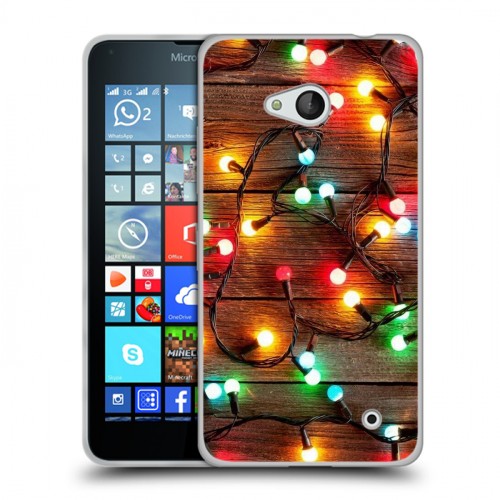 Дизайнерский пластиковый чехол для Microsoft Lumia 640 Happy 2020