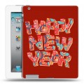 Дизайнерский пластиковый чехол для Ipad 2/3/4 Happy 2020