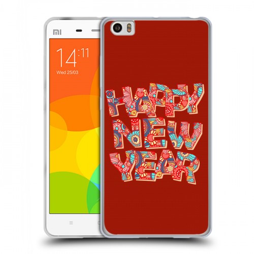 Дизайнерский пластиковый чехол для Xiaomi Mi Note Happy 2020