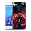 Дизайнерский пластиковый чехол для Sony Xperia Z3+ Happy 2020