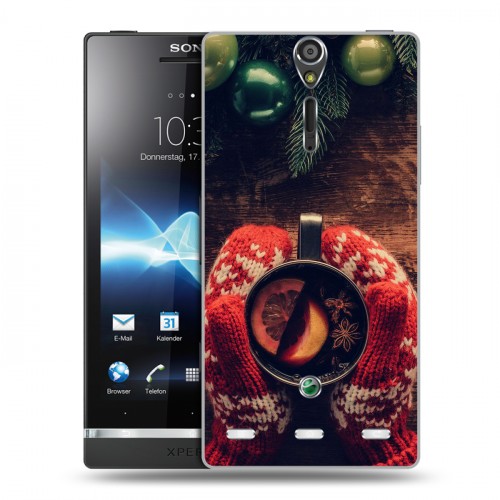 Дизайнерский пластиковый чехол для Sony Xperia S Happy 2020