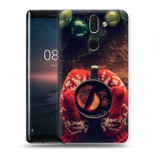 Дизайнерский пластиковый чехол для Nokia 8 Sirocco Happy 2020