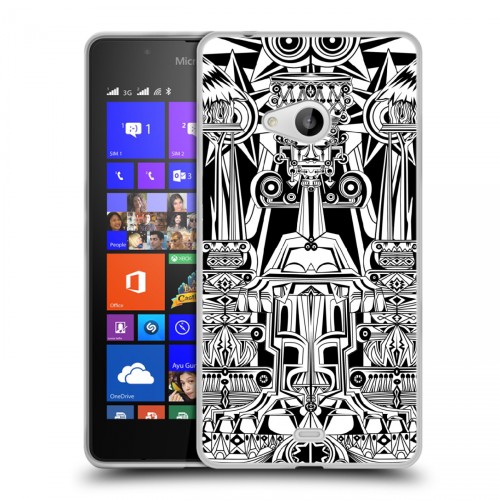 Дизайнерский пластиковый чехол для Microsoft Lumia 540 Мистические божества