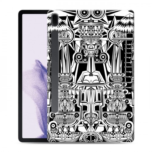 Дизайнерский силиконовый чехол для Samsung Galaxy Tab S7 FE Мистические божества