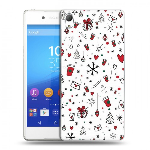 Дизайнерский пластиковый чехол для Sony Xperia Z3+ Happy 2020