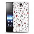 Дизайнерский пластиковый чехол для Sony Xperia TX Happy 2020