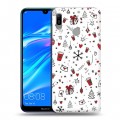 Дизайнерский пластиковый чехол для Huawei Y6 (2019) Happy 2020