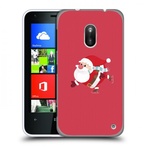 Дизайнерский пластиковый чехол для Nokia Lumia 620 Happy 2020