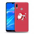 Дизайнерский пластиковый чехол для Huawei Y6 (2019) Happy 2020