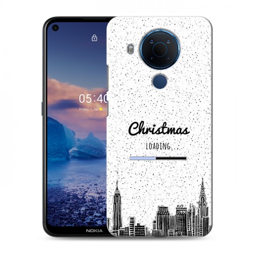 Дизайнерский силиконовый чехол для Nokia 5.4 Happy 2020