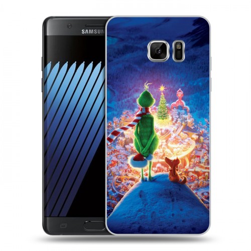 Дизайнерский пластиковый чехол для Samsung Galaxy Note 7 Happy 2020