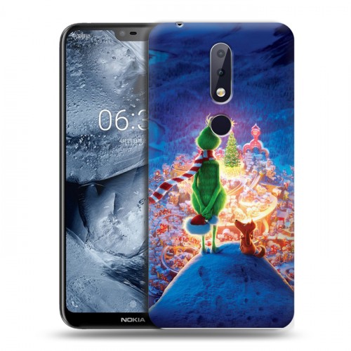 Дизайнерский пластиковый чехол для Nokia 6.1 Plus Happy 2020