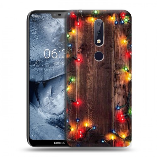 Дизайнерский пластиковый чехол для Nokia 6.1 Plus Happy 2020