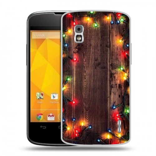 Дизайнерский пластиковый чехол для LG Google Nexus 4 Happy 2020