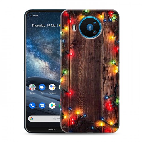 Дизайнерский силиконовый чехол для Nokia 8.3 Happy 2020