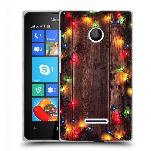 Дизайнерский пластиковый чехол для Microsoft Lumia 435 Happy 2020