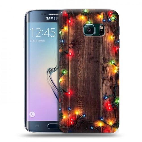 Дизайнерский пластиковый чехол для Samsung Galaxy S6 Edge Happy 2020