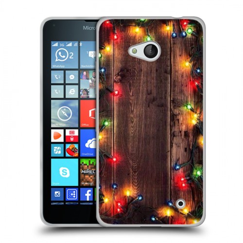 Дизайнерский пластиковый чехол для Microsoft Lumia 640 Happy 2020