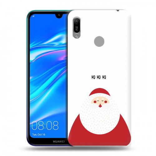 Дизайнерский пластиковый чехол для Huawei Y6 (2019) Happy 2020